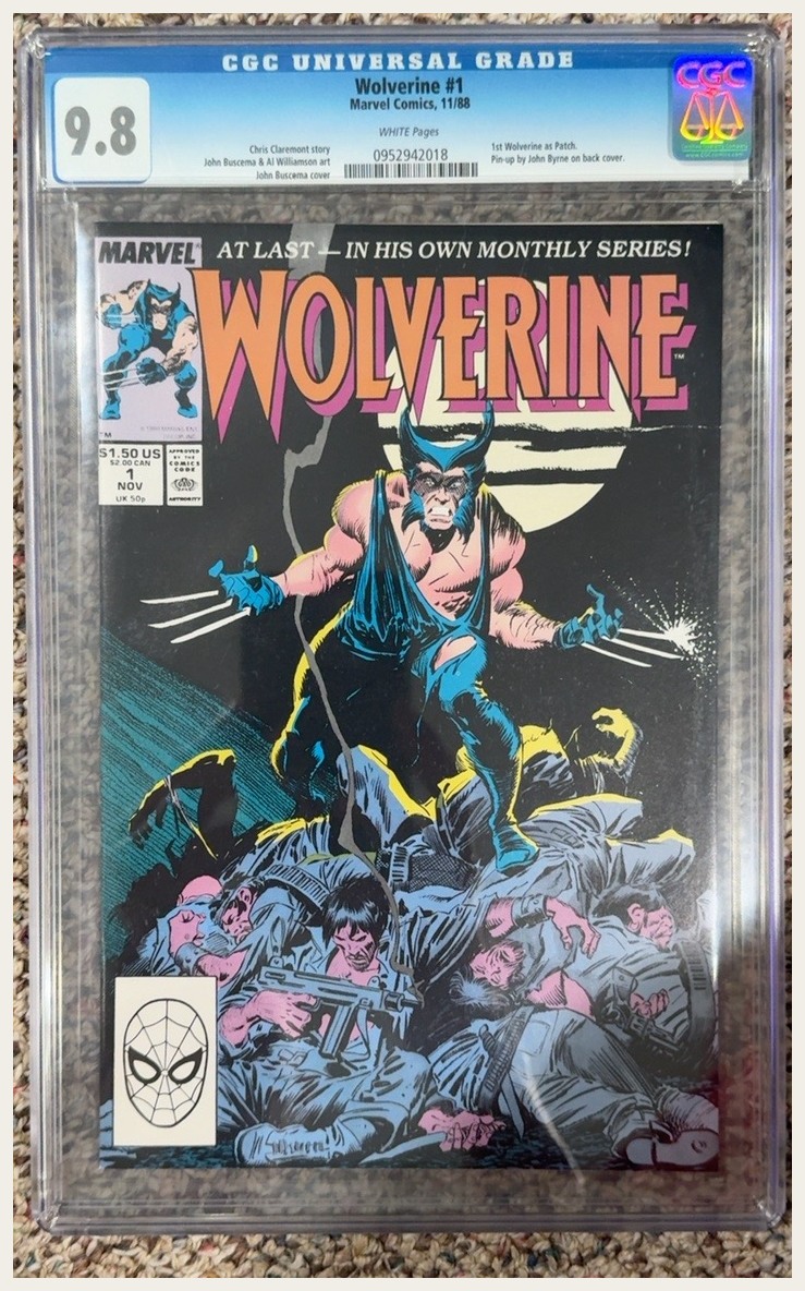 Wolverine #1 CGC 9.8