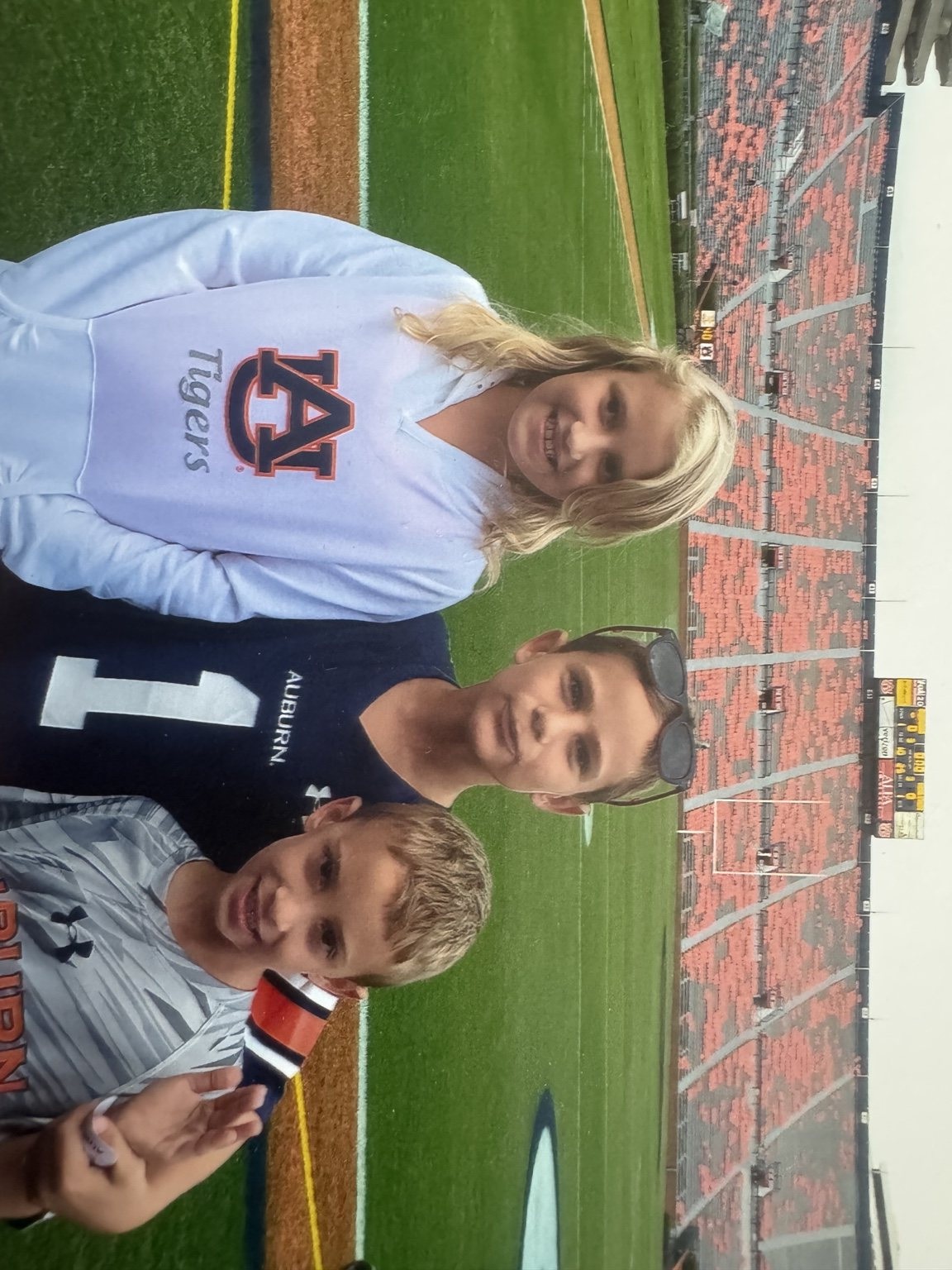 Family at Auburn University